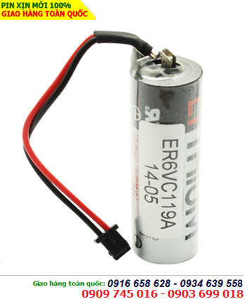 Pin nuôi nguồn Mitsubishi ER6VC119A lithium 3.6V AA 2000mAh chính hãng Made in Japan
